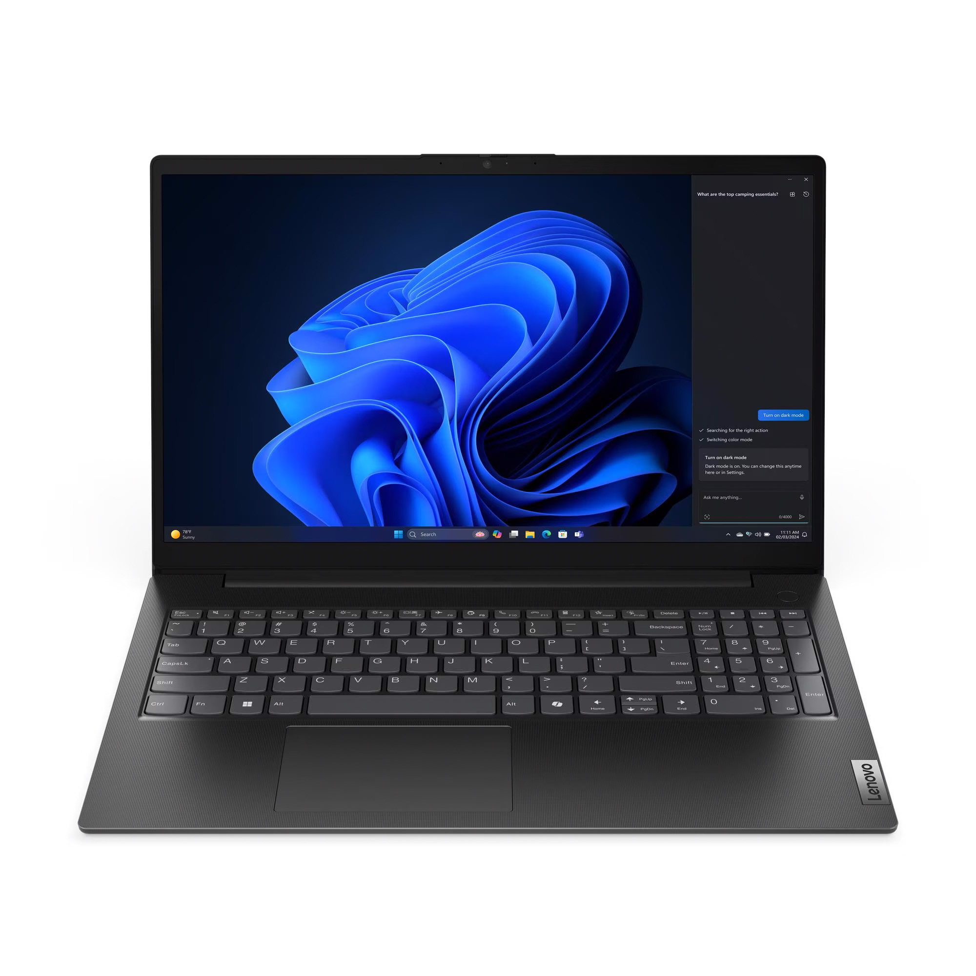 Ноутбук Lenovo V15 G5 IRL (83GW00CARA) Business Black