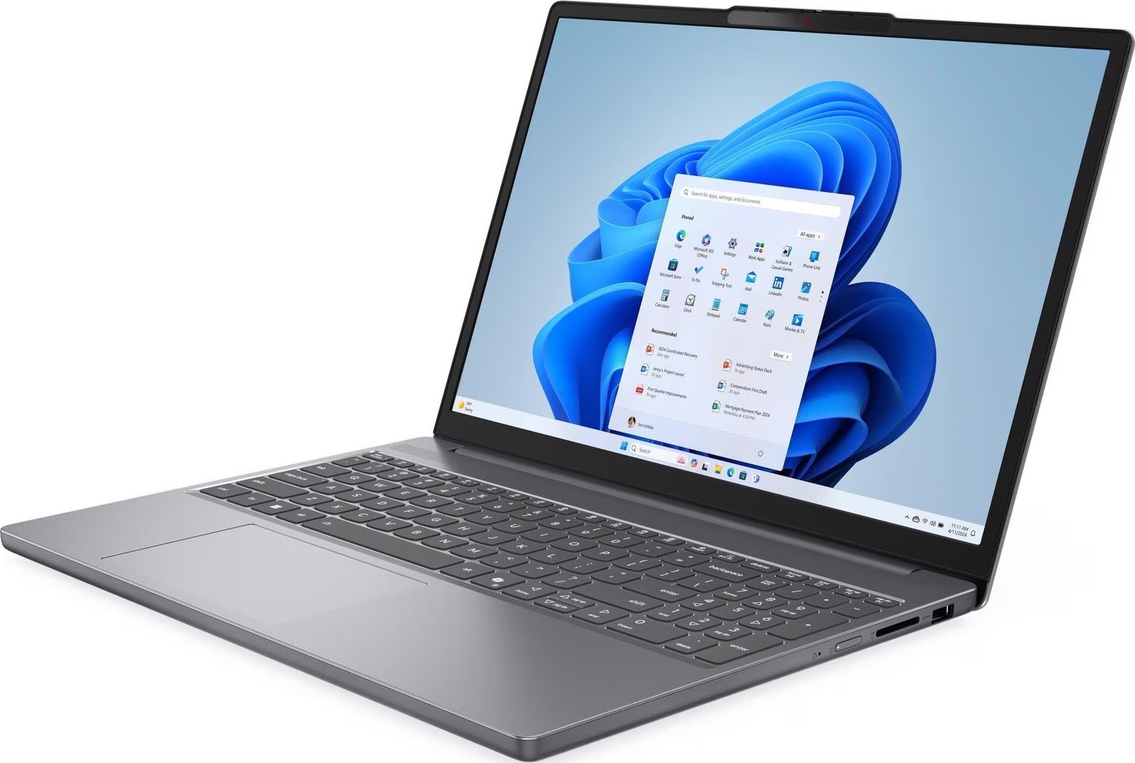 Ноутбук Lenovo IdeaPad Slim 3 15IRH10 (83K1010ERA) Luna Grey