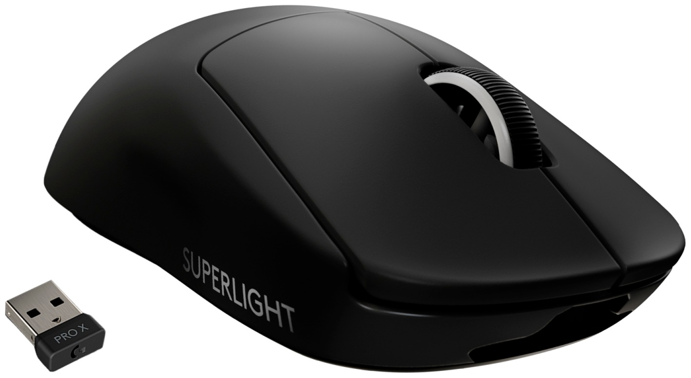 Миша ігрова бездротова Logitech G Pro X Superlight Wireless Black (910-005880)