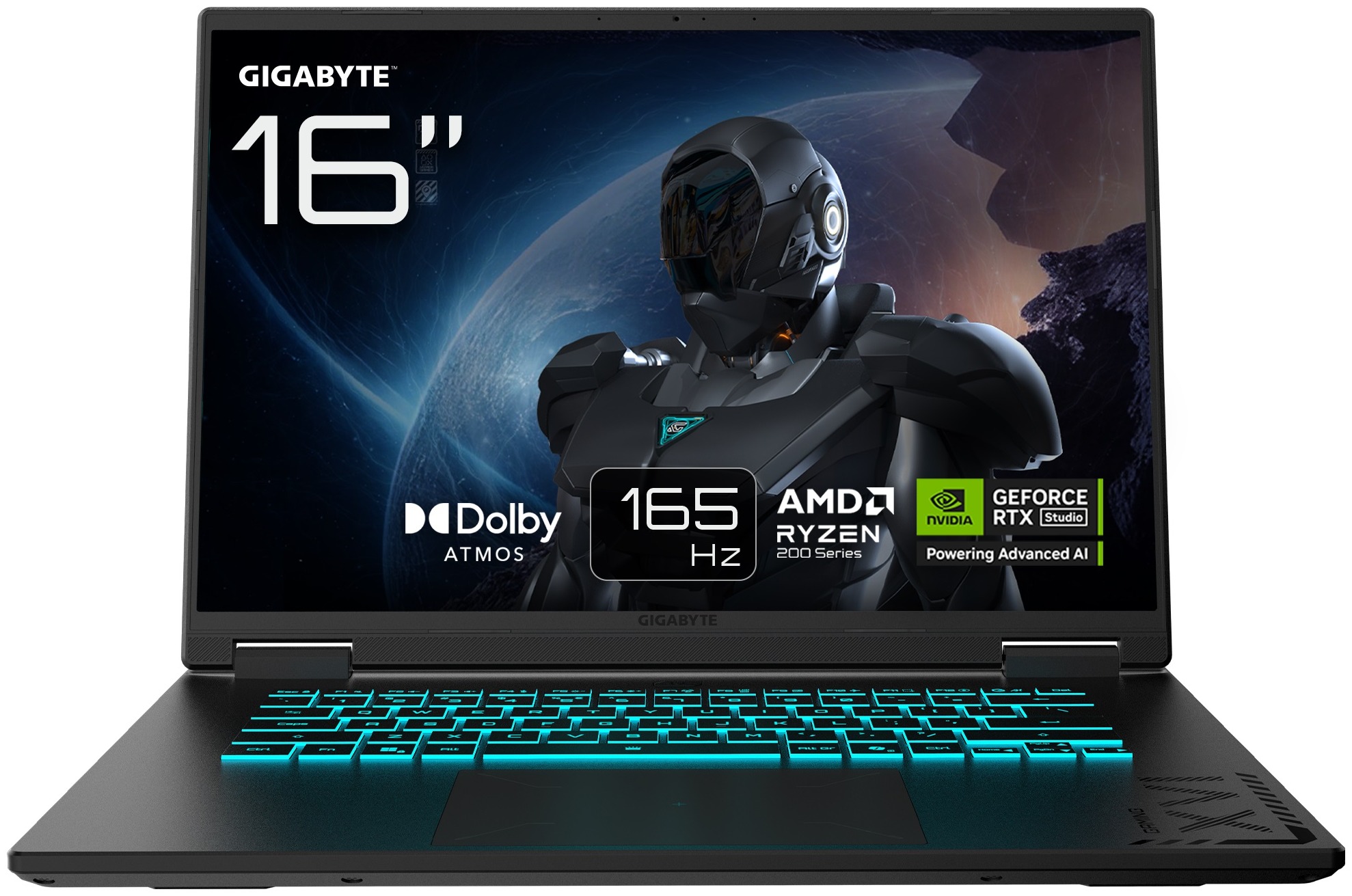 Ноутбук Gigabyte Gaming A16 (3VHK3UA893SD) Black Steel