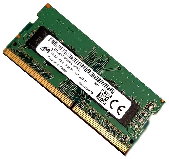 Модуль пам'яті SO-DIMM DDR4 16GB 3200 Micron original C22